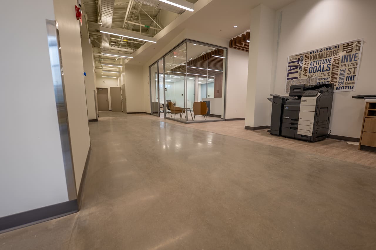CHC Corporate Office — completed concrete floor by Precision ProFloor